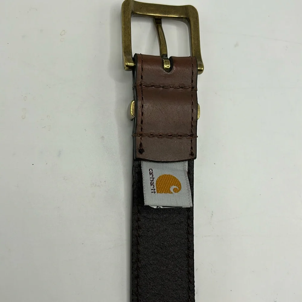 Carhartt Kids Genuine Leather Brown Belt size 18/20 SM